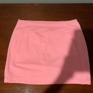 Under armor girls large pink skirt